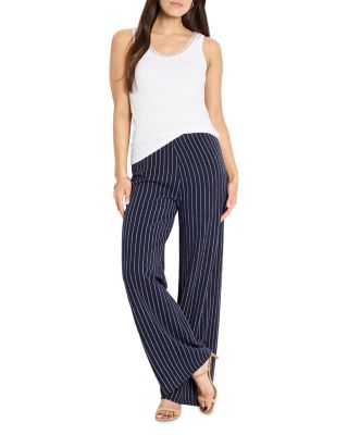 Shimmer Trimmed Tank Top