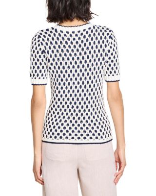 Geo Tuck Stitch Sweater 