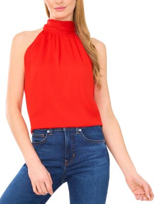 CeCe - Sleeveless High Neck Top