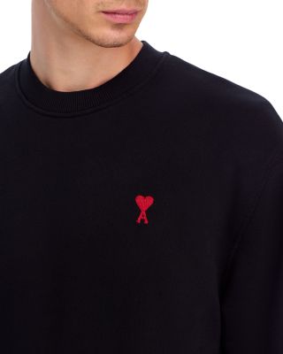 Regular Fit Red Ami De Coeur Sweatshirt  