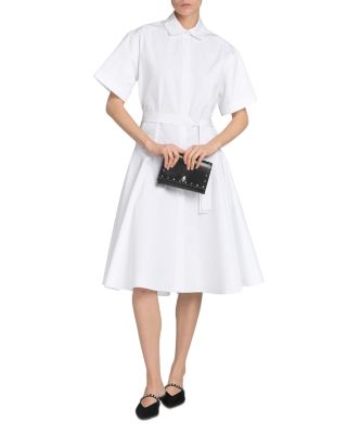 Small Skull Leather Crossbody Bag