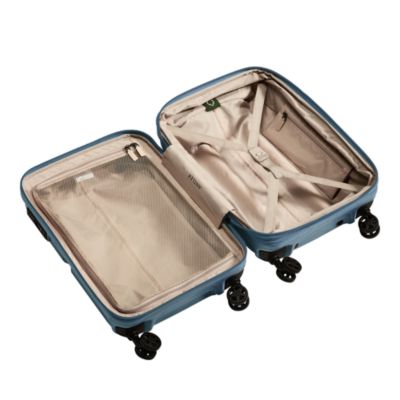Single Stripe Expandable Carry On Suitcase