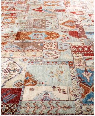 Bloomingdale's Indo Patchwork M5759 Area Rug, 9' x 12'