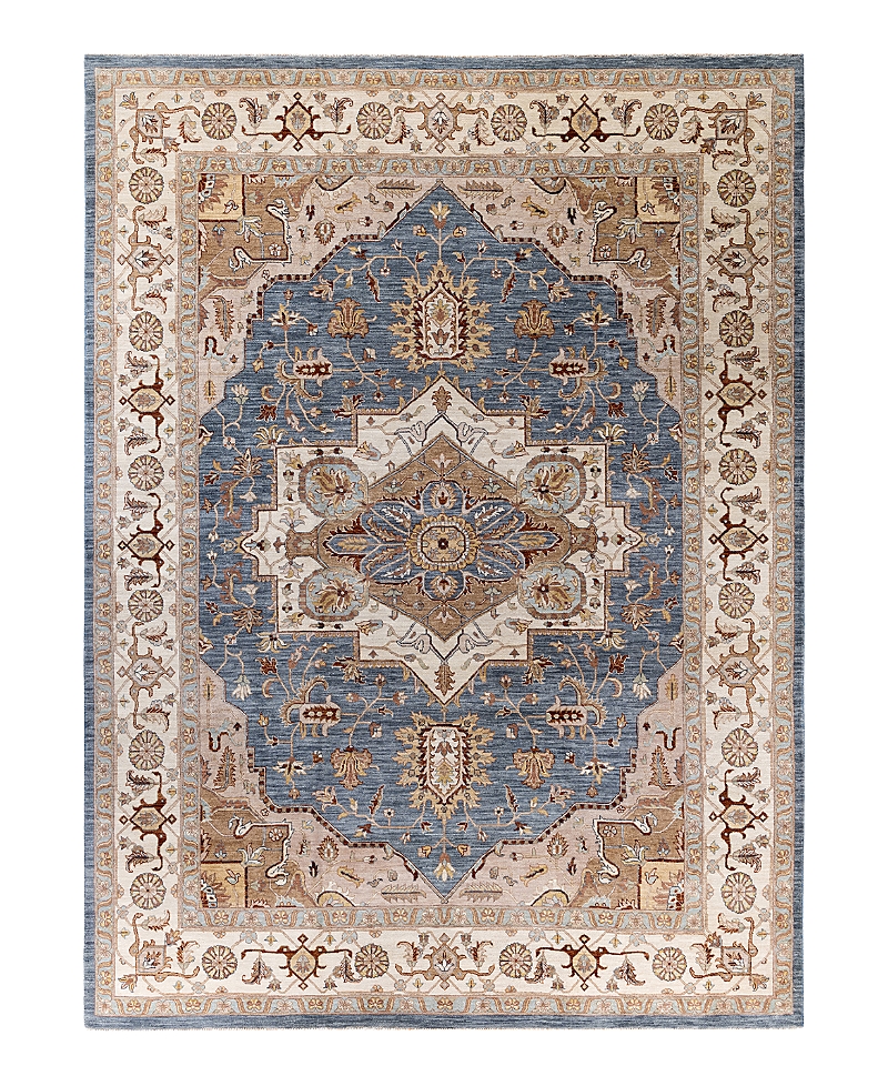 Bloomingdale's Indo Oushak M6147 Area Rug, 9'1 X 12'3