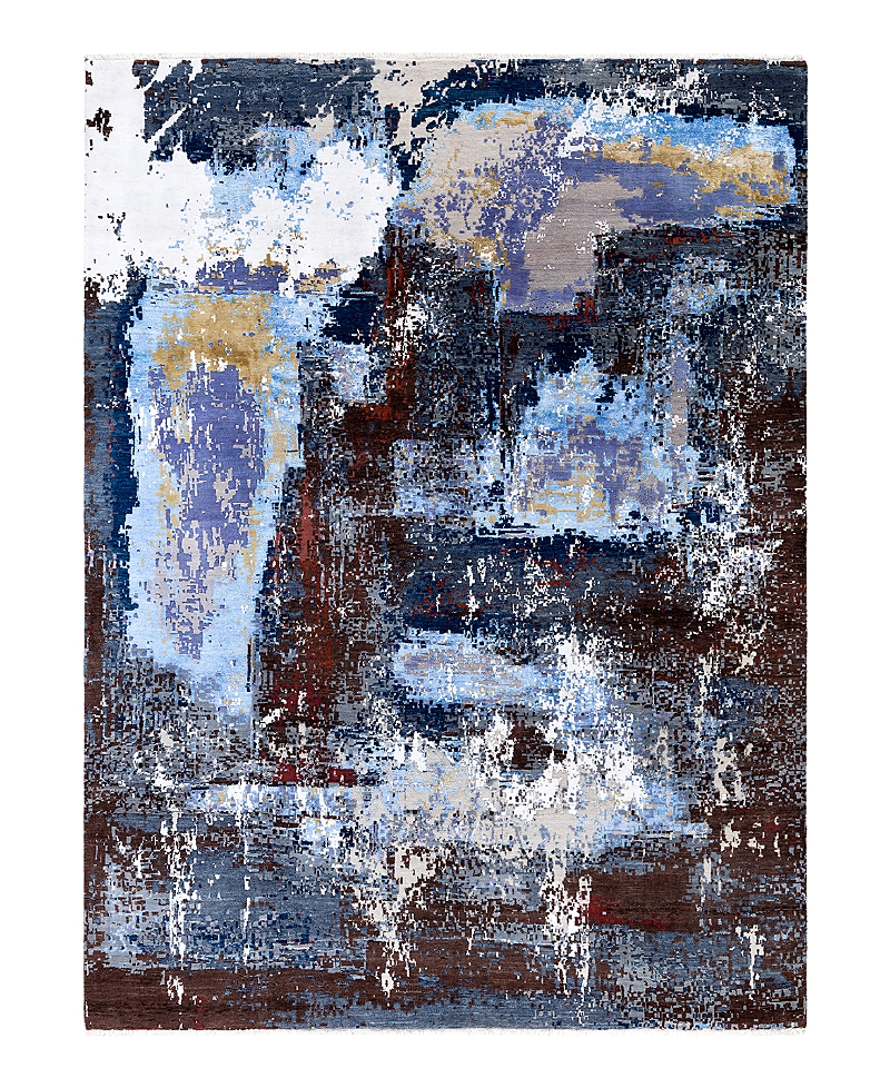Bloomingdale's Indian Oak M7909 Area Rug, 9'1 X 12'1