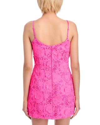 3D Lace Mini Dress - Exclusive