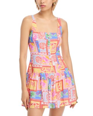 Summer Tile Mini Dress - Exclusive