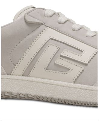  Men's Swan Suede and Smooth Leather Trainers