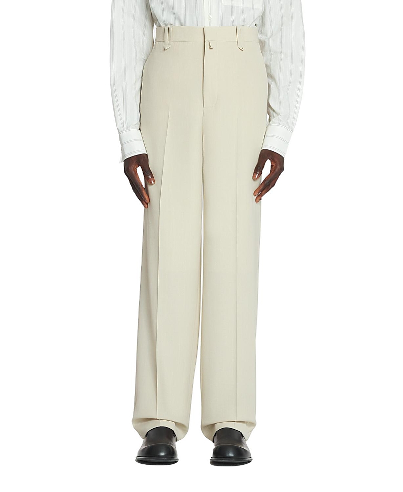 Lanvin Loose Fit Wool-blend Pants