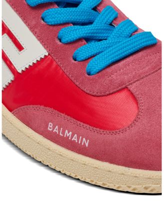  Men's Swan Suede and Nylon Trainers