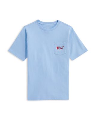 Vineyard Vines - Boys' Fishing Whale Short-Sleeve Pocket Tee - Little Kid, Big Kid