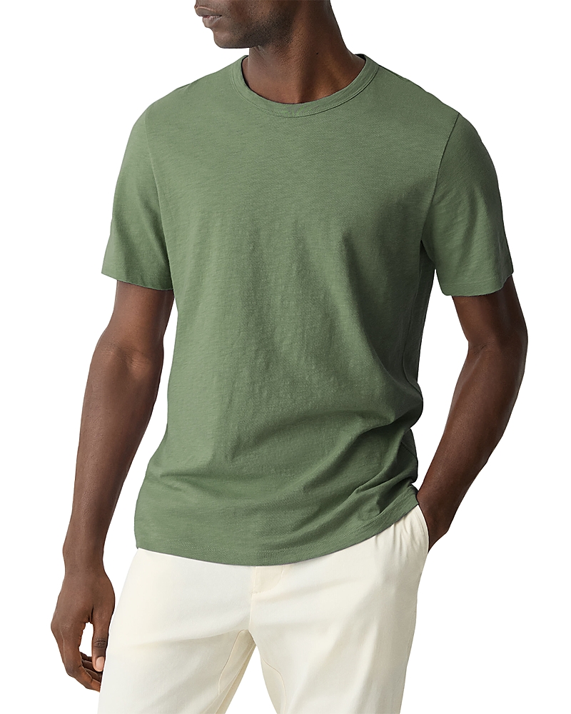 Theory Essential Tee In Cosmos Slub Cotton
