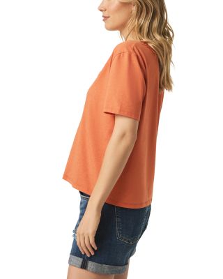 Dawn Crochet Trim Tee