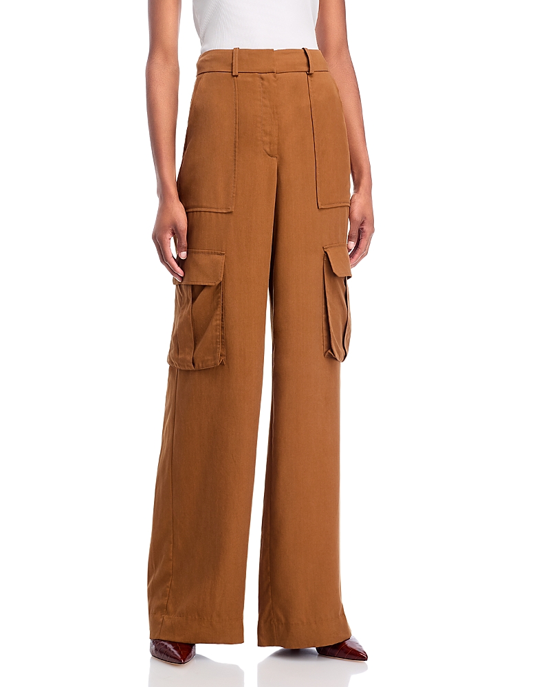 Veronica Beard Saul Cargo Pants Whisky In Brown