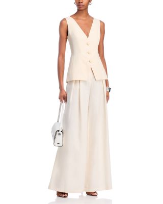 Avalina Sleeveless V Neck Vest