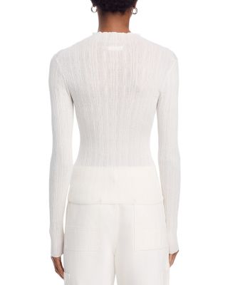 Hugh Mock Neck Long Sleeve Top