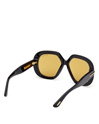 Geometric Sunglasses, 56mm