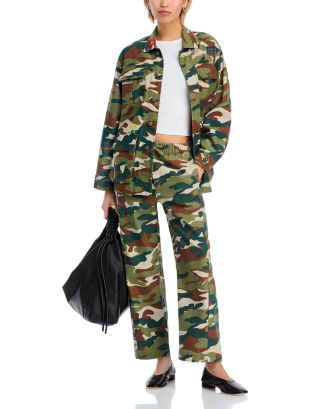 MOTHER The Foxhole Camo Jacket & The Drawn Halfpipe Camo Ankle