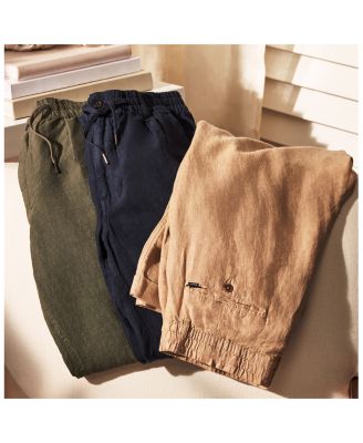 Polo Prepster Slim Tapered Linen Pants