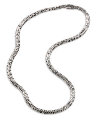 Sterling Silver Icon Necklace, 5mm
