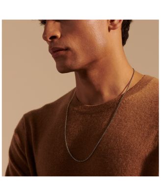 Sterling Silver Curb Chain Necklace 3mm, 24&amp;quot;