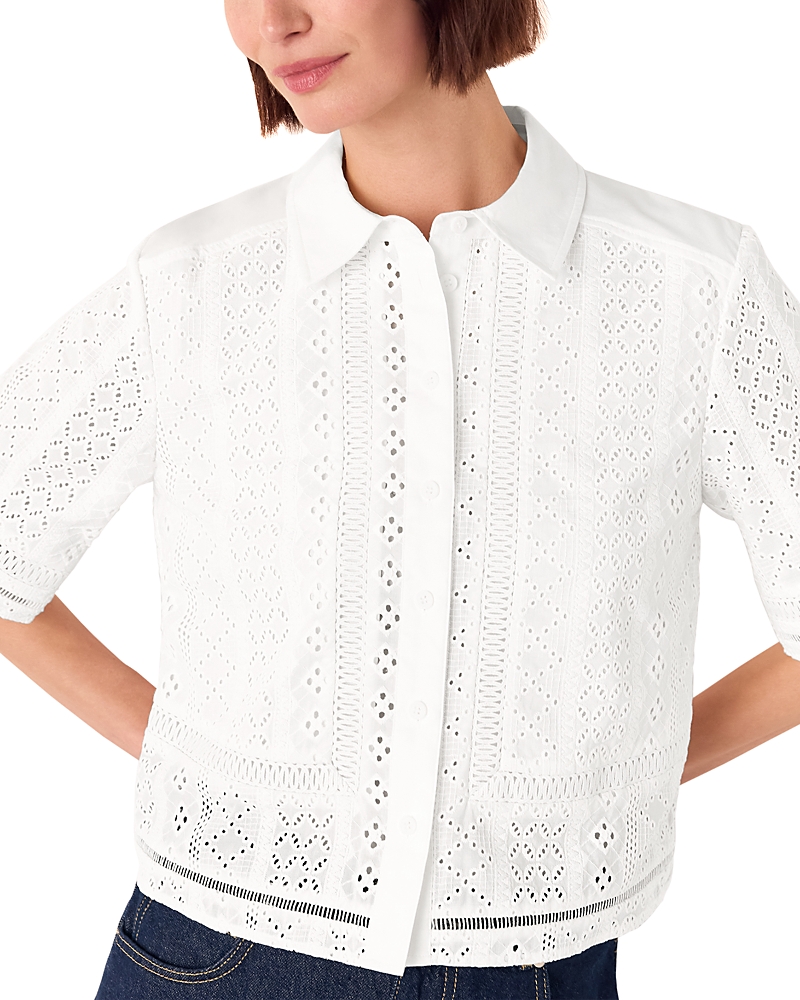 Whistles Broderie Shirt