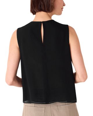 Frill Sleeveless Top