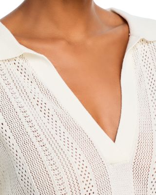 Mila Pointelle Mini Dress