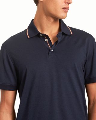 Dominic Fine Ribbon Polo Shirt