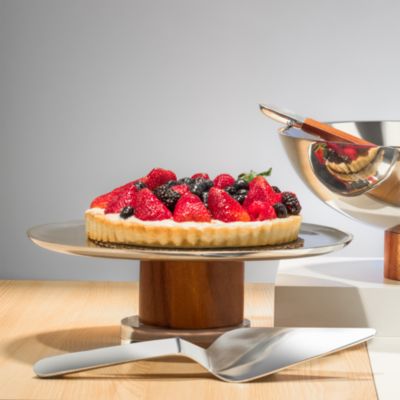 Pinnacle Cake Plate with Server - Exclusive