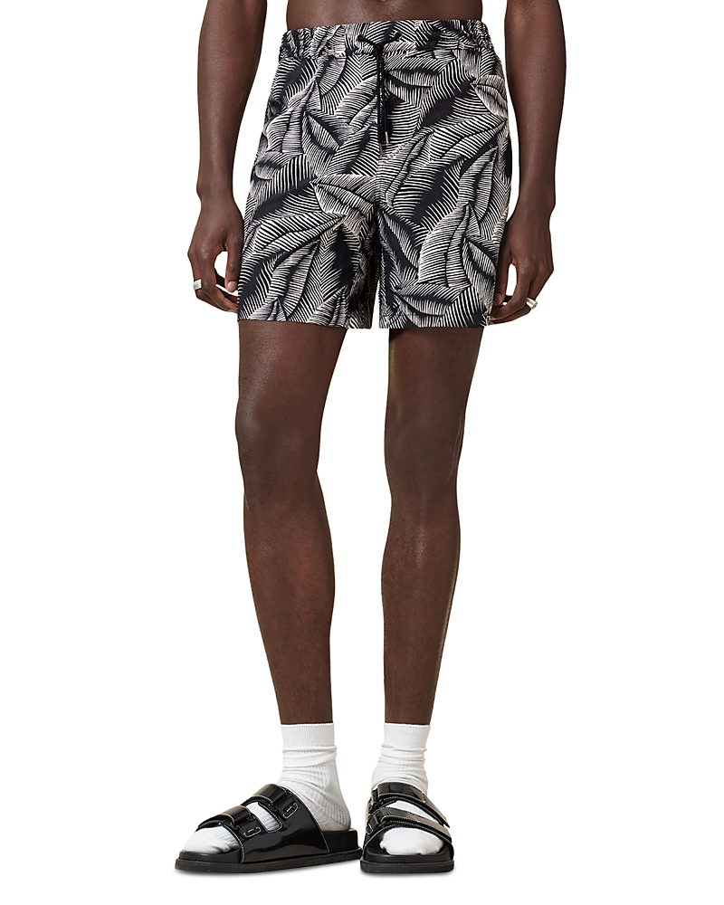 Allsaints Marseille 6.2 Swim Shorts In Black