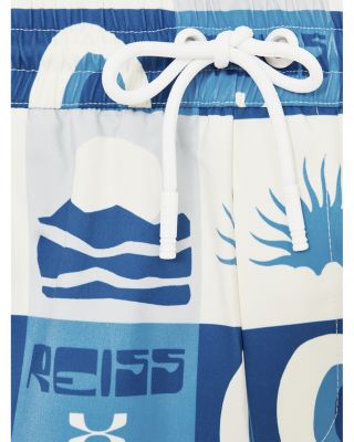 CHE Trinity Tile Print 4.9" Swim Shorts
