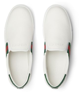 Men's Old Tennis Tweed Slip On Sneakers