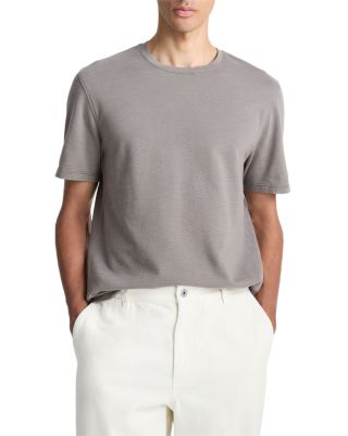 Birdseye Jacquard Short Sleeve Tee