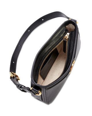 Medallion Mini Leather Shoulder Bag