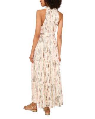 Sleeveless Maxi Shirt Dress