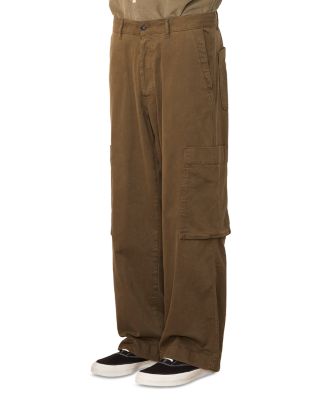 Woven Straight Fit Cargo Pants