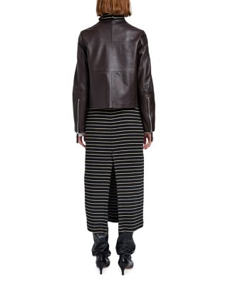 Leather Annabel Jacket