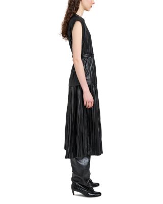 Lyra Top in LW Faux Leather