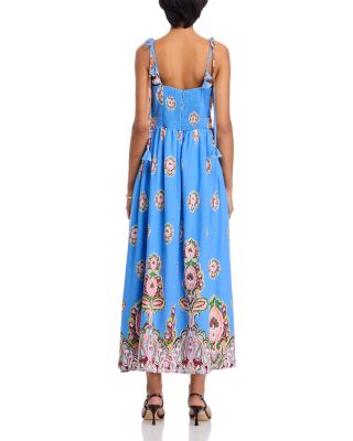 Ombre Paisley Midi Dress- Exclusive