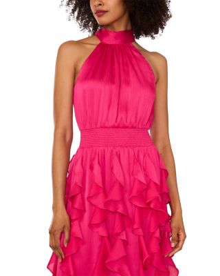 Cascading Ruffle Maxi Dress