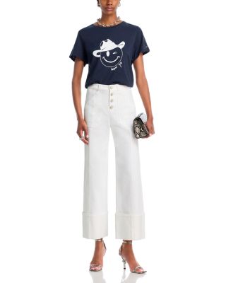 Bonjour Y'all Smiley Tee
