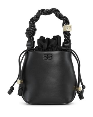 Bou Small Black Bucket Bag