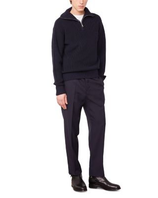 Tarek Textured Quarter Zip Sweater