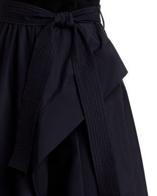 Long Sleeve T Shirt Combo Dress