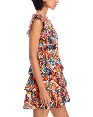 Ikat Printed Silo Mini Dress - Exclusive