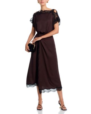 Luna Lace Trim Dress