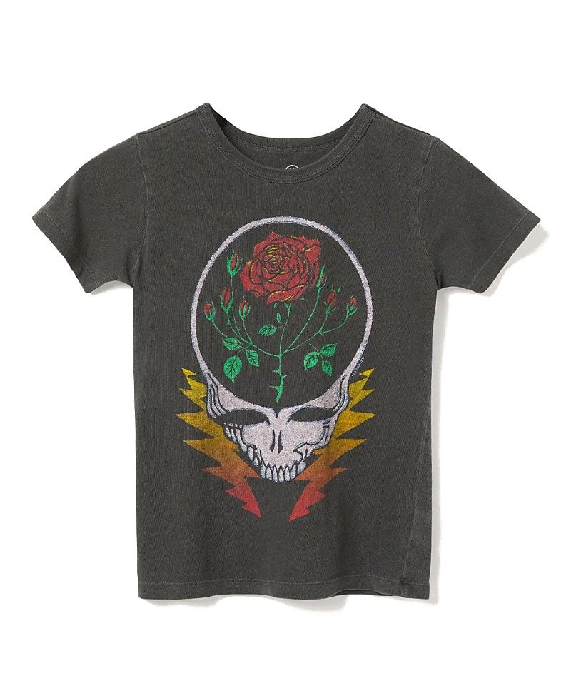 Shop Junk Food Clothing Unisex Grateful Dead Roses And Bolts Tee - Little Kid, Big Kid