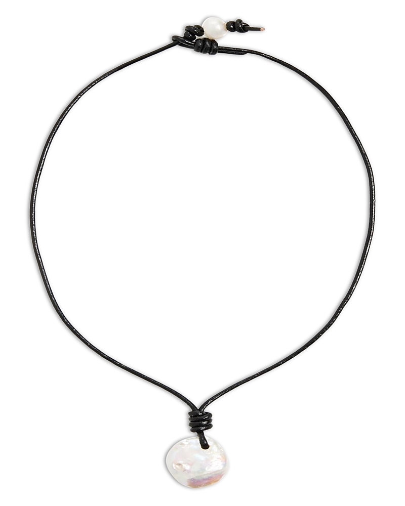 Shashi Clea Cord Necklace, 16
