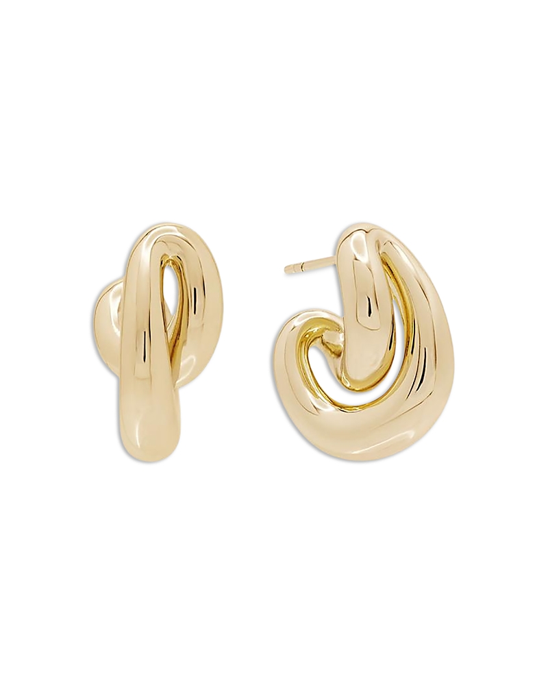 Shashi Anderson Hoop Earrings In Gold